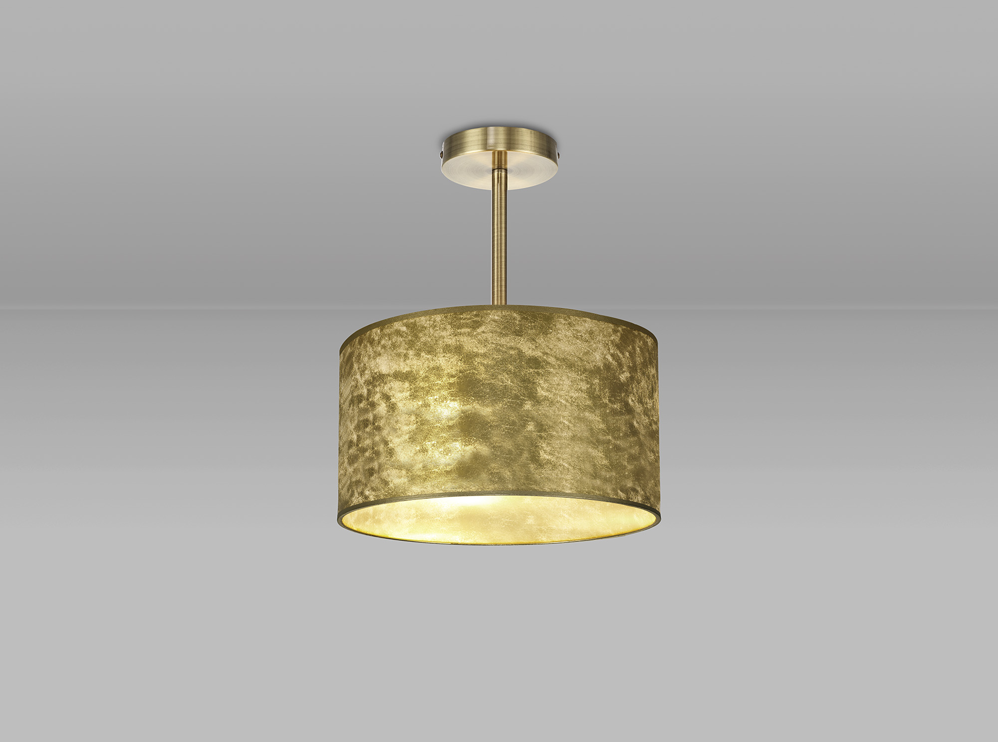 Baymont AB GL Ceiling Lights Deco Semi Flush Fittings Baymont AB GL Ceiling Lights Deco Semi Flush Fittings